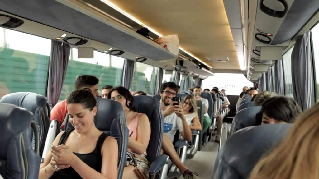 Автобус Валенсия - Барселона